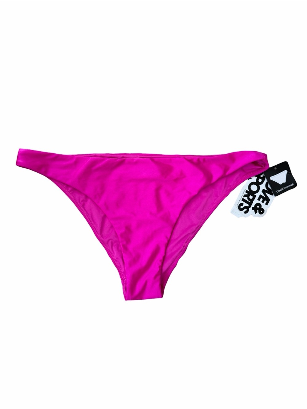 NWT Love & Sports Bright Fuchsia Bikini Bottoms Size XL